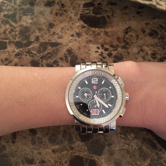 Michele Large Diamond Sport Sail-20 mm Strap size - Picture 2 of 7